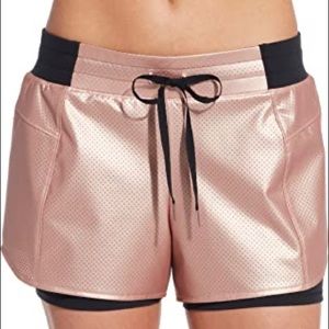 Calia by Carrie Underwood 2 in 1 Shorts Rose Gold